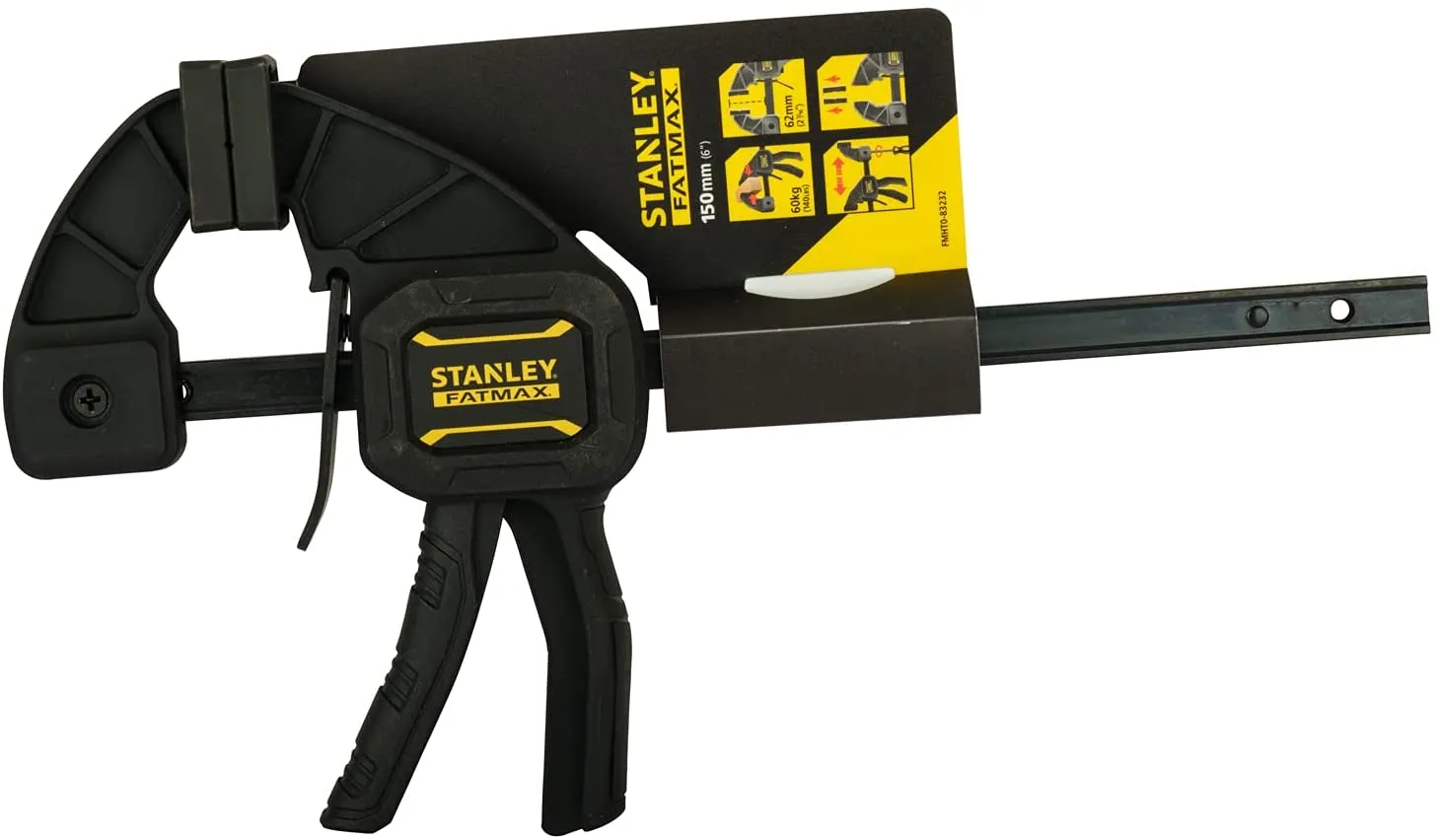 Stanley FMHT0-83232 Handed clamp medium, Black