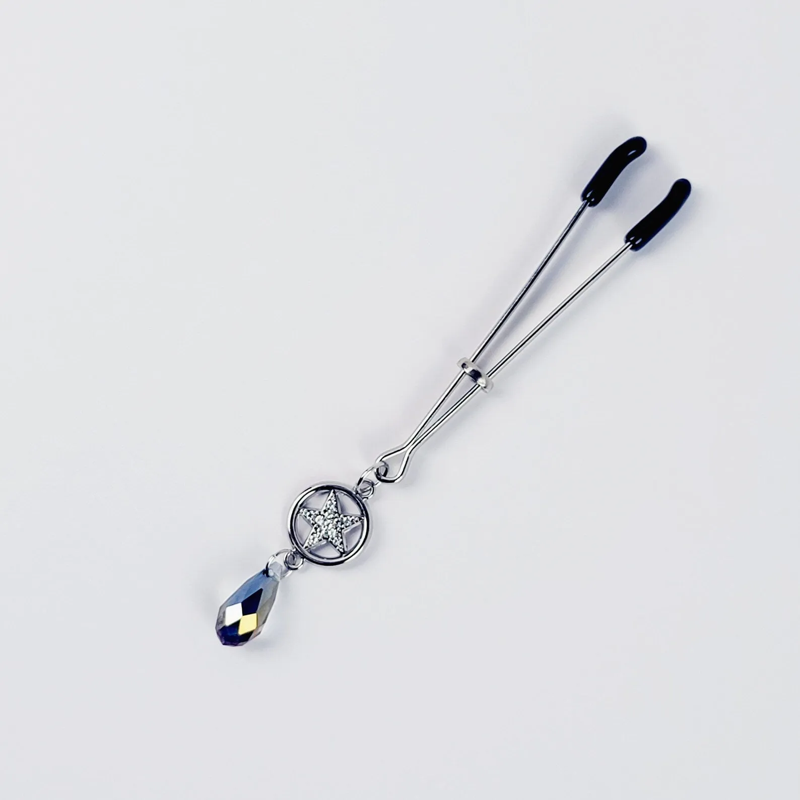 Star and Crystal Tweezer Clitoral Clamp