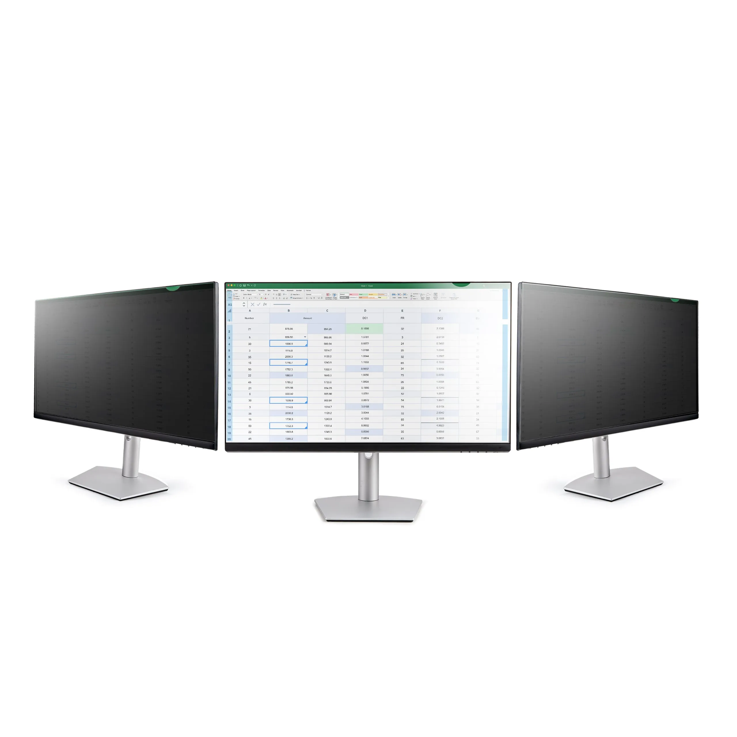 Startech.Com Monitor Privacy Screen For 23 Inch Pc Display, Computer Screen Security Filter, Blue Light Reducing Screen