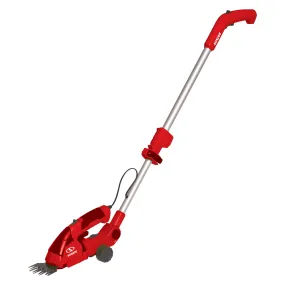 Sun Joe HJ605CC-RED 2-in-1 Cordless Telescoping Grass Trimmer | 7.2 Volt (Red)