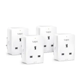 Tapo Mini Smart Wi-Fi Socket (4-Pack)