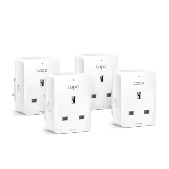 Tapo Mini Smart Wi-Fi Socket (4-Pack)