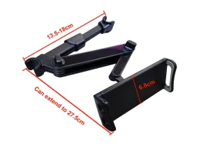 Telescopic Car Rear Pillow Phone Holder Tablet Car Stand Seat Rear Headrest Mounting Bracket Phone Tablet 5 13 Inch Universal|Tablet Stands|