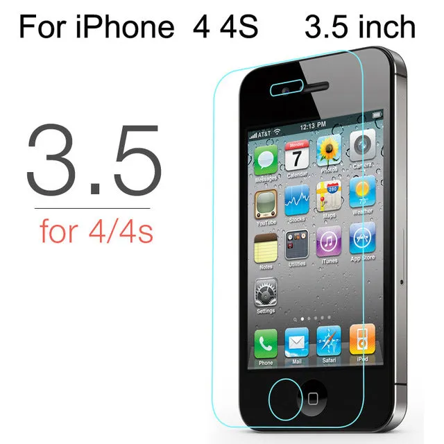 Tempered Glass Screen Protection For iPhone