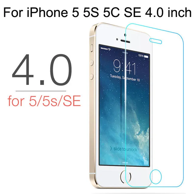 Tempered Glass Screen Protection For iPhone