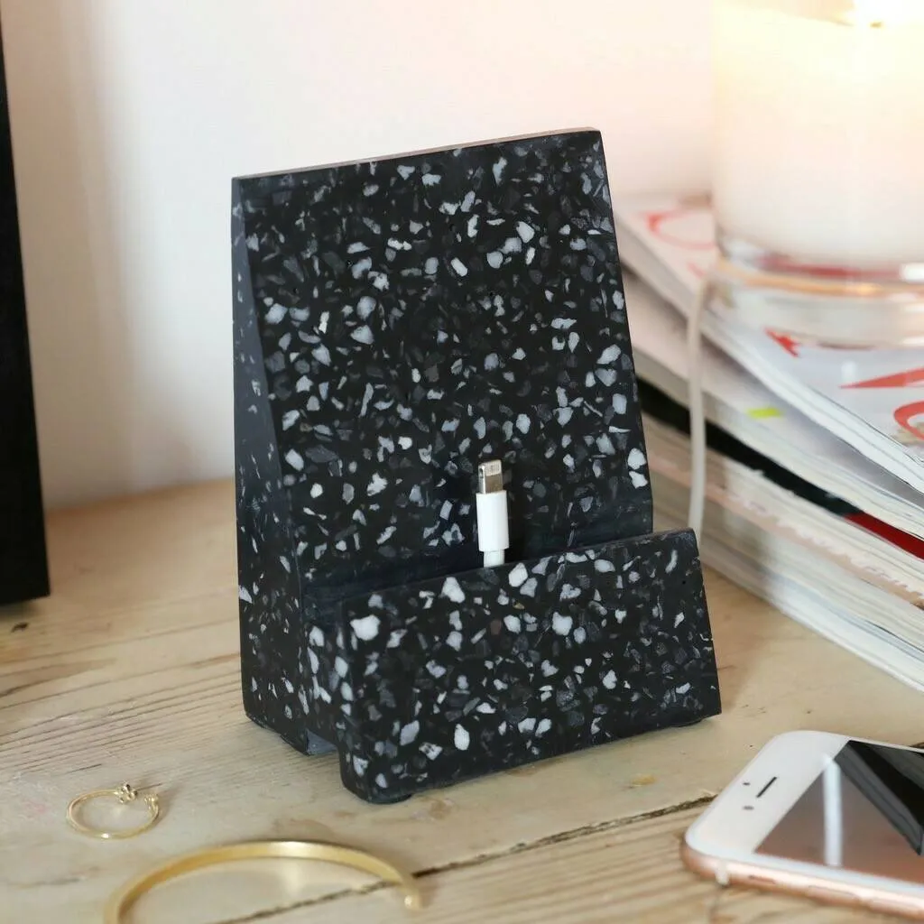 Terrazzo Phone Stand