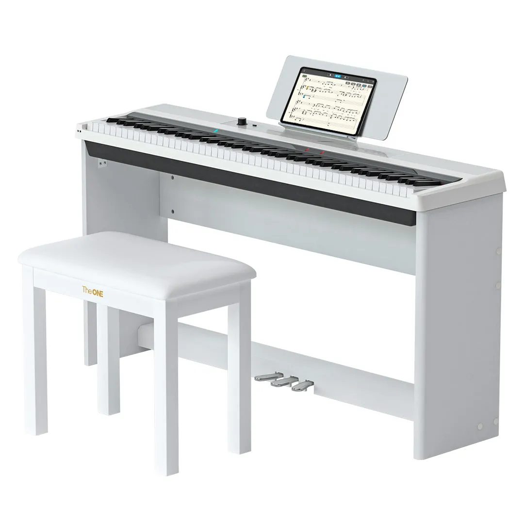 The ONE TON Smart Keyboard Pro, 128 Polyphonies Graded Hammer Action Weighted Stage Piano