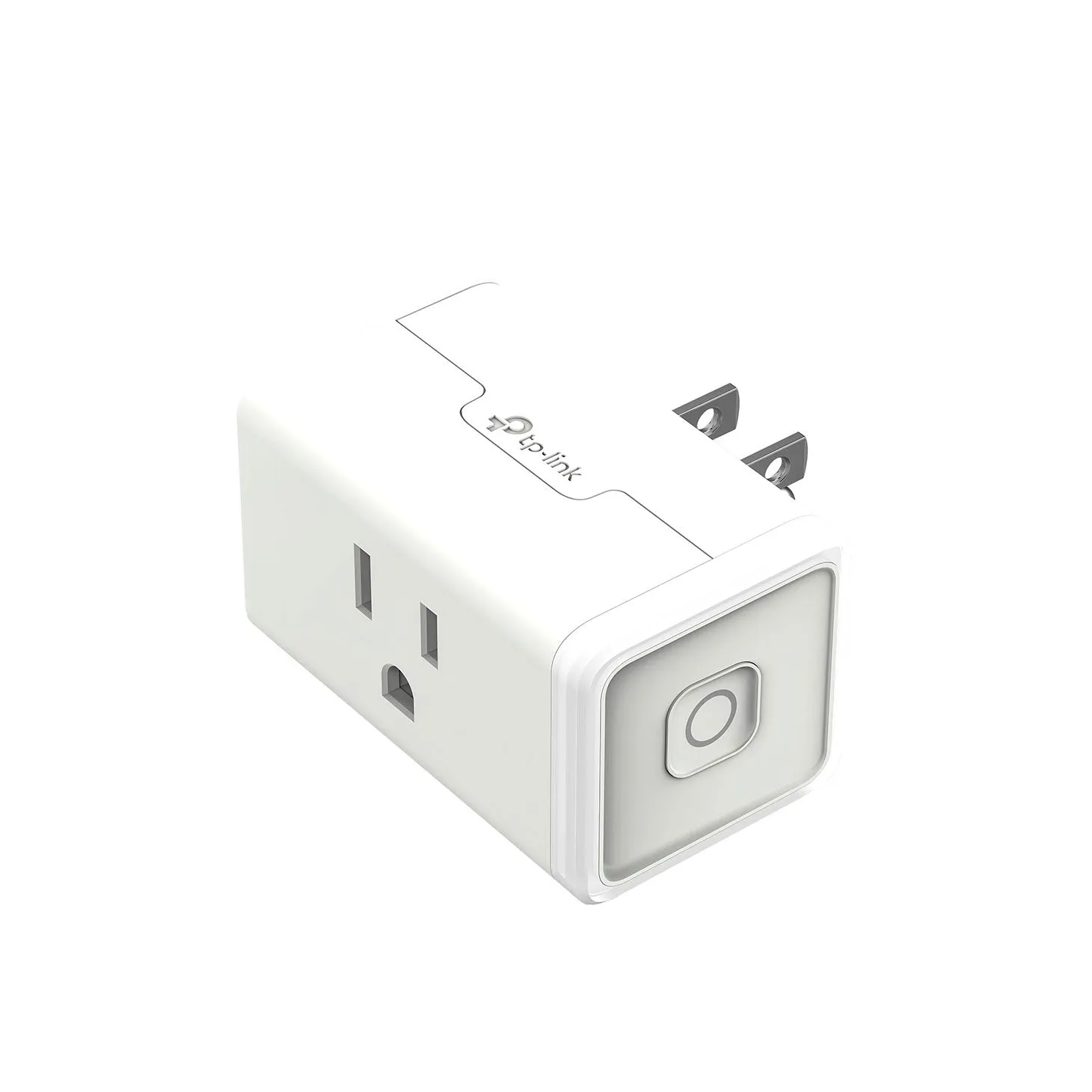 TP-Link - Kasa Smart Wi-Fi Plug Mini Google Assistant - White