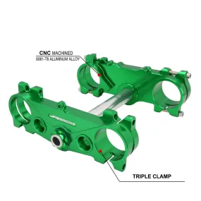 Triple Tree Clamp Bar Riser For KX250F KX450F