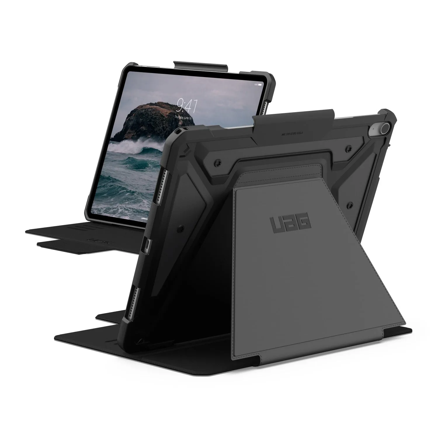 UAG Metropolis SE Tablet Case - Apple iPad Air 13 (2024) - Black (UAG-IA1224-METB)