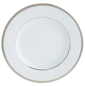 Ultra-White Signature Platinum No Monogram Charger Plate