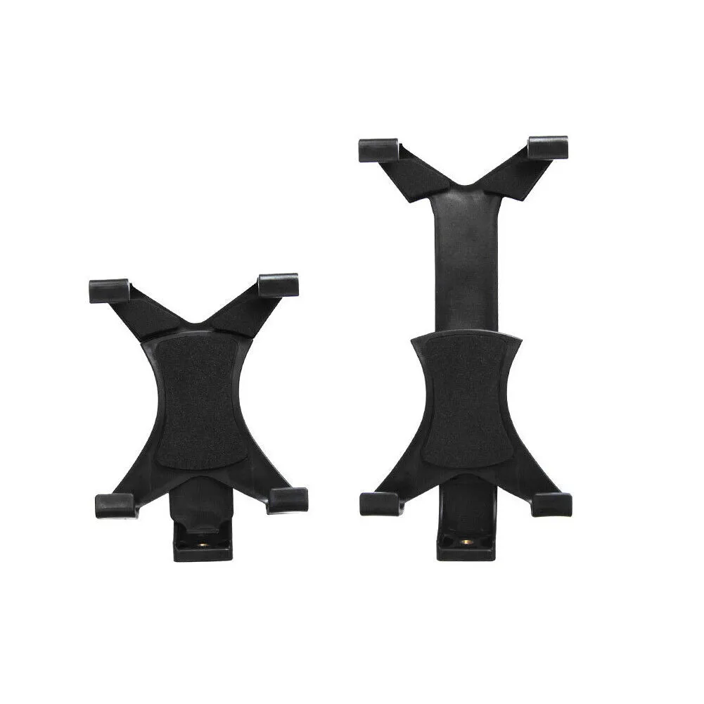 US 1-2 Pack Tablet Tripod Mount Clamp Holder for Apple iPad Samsung 7-10" Tablet