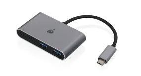 USB-C 10G 4-Port hub w/ 100 W Power Delivery 3.0 Pass-Through