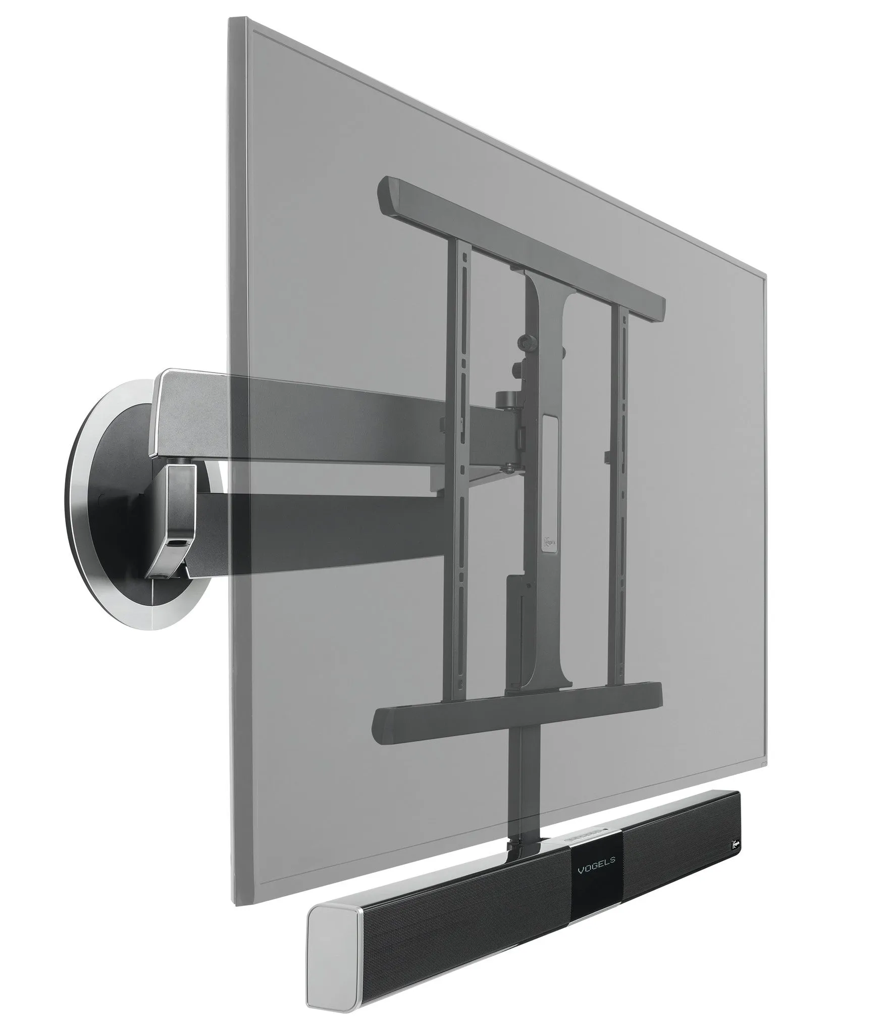 Vogel's SoundMount, Next 8365 Full Motion TV Wall Mount with Integrated Sound for 40-65 Inch TV