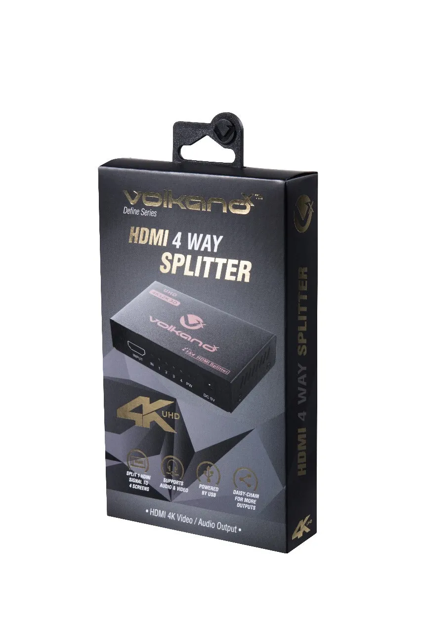 VolkanoX Define series HDMI Splitter 4 Way