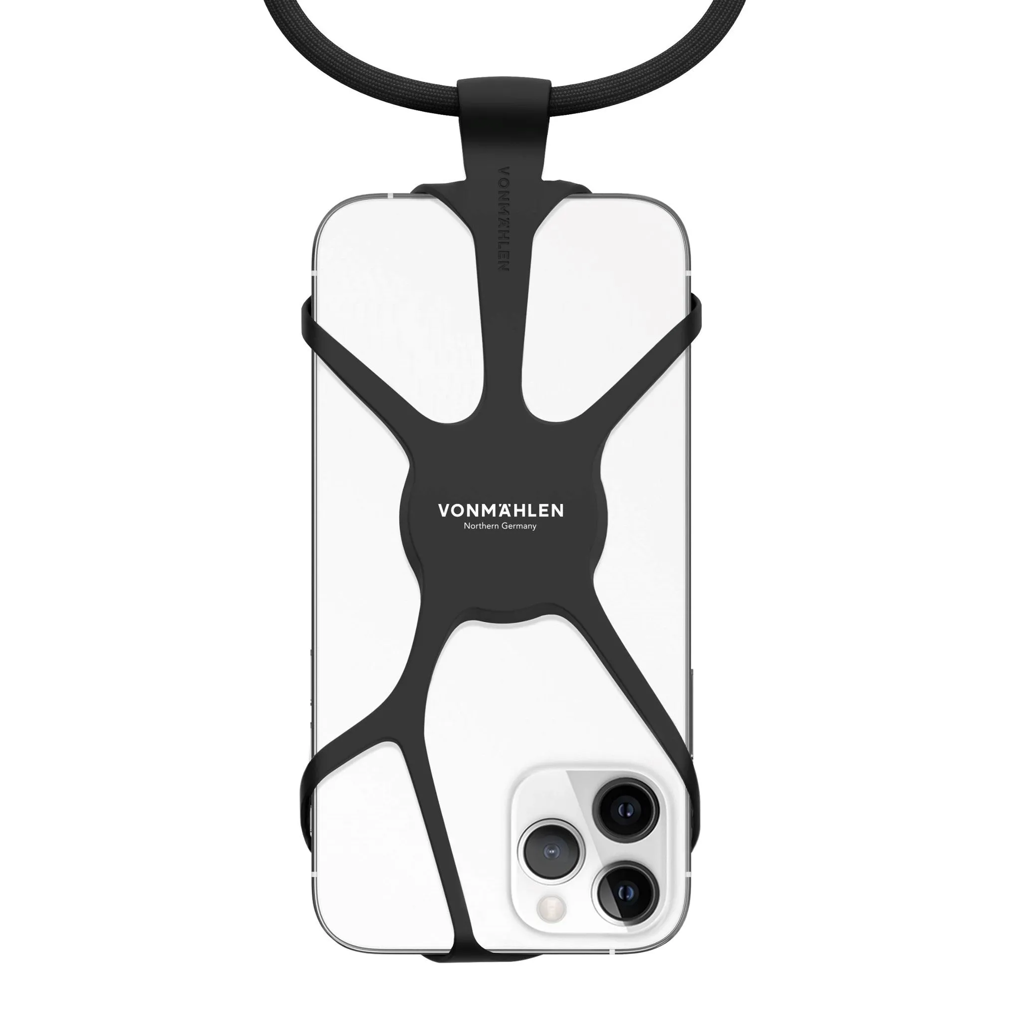 VONMÄHLEN Infinity Universal Phone Strap - Sort