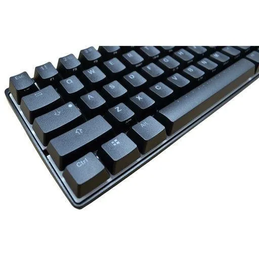 Vortex Poker 3 60% RGB Backlit 61 Keys Compact Mechanical Gaming Keyboard Cherry MX Speed Silver Linear Fast Switch