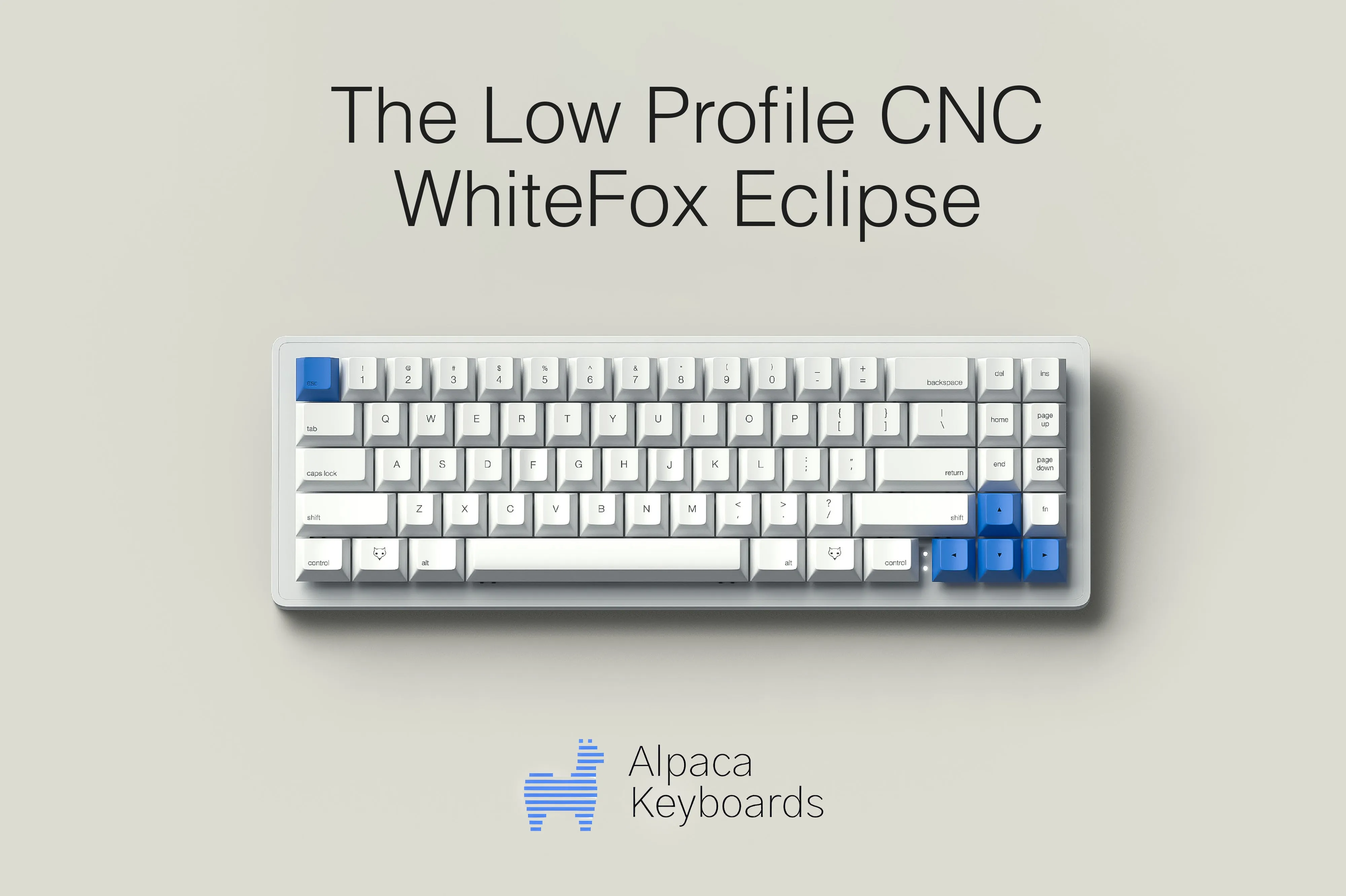 WhiteFox Eclipse Mechanical Keyboard