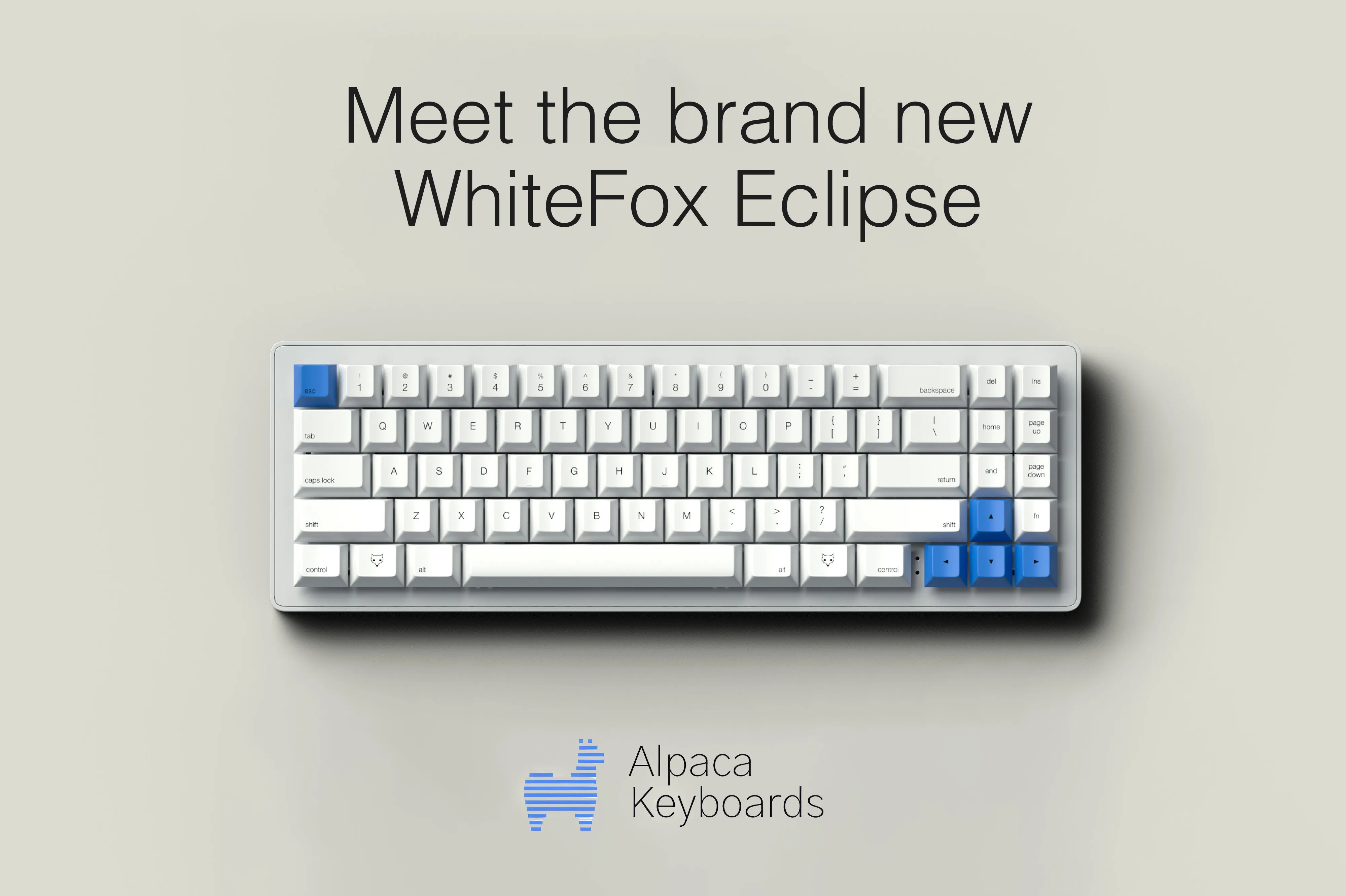 WhiteFox Eclipse Mechanical Keyboard