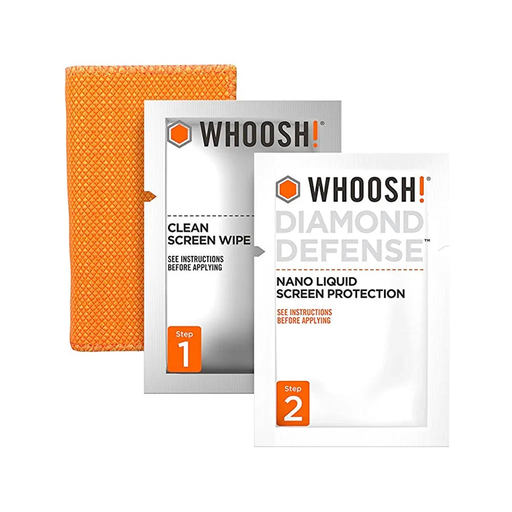 WHOOSH! Diamond Defense Nano Liquid Screen Protector Wipe