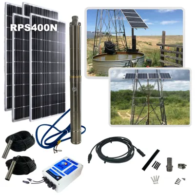 Windmill to Solar Kit For Livestock - 2" & 3" Solar Water Pumps for Windmills