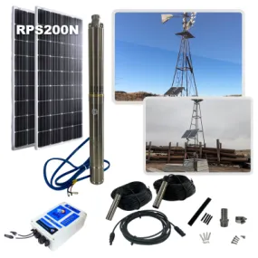 Windmill to Solar Kit For Livestock - 2" & 3" Solar Water Pumps for Windmills