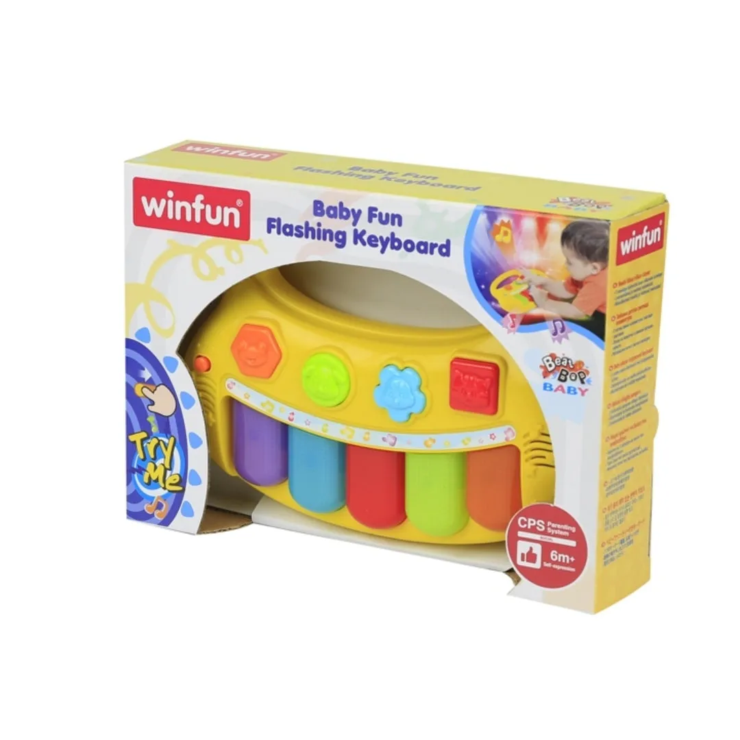 Winfun Baby Fun Flashing Keyboard Light and Musical Toy