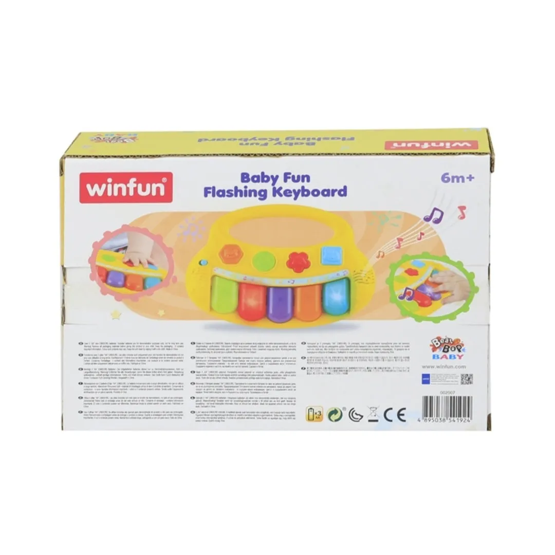 Winfun Baby Fun Flashing Keyboard Light and Musical Toy