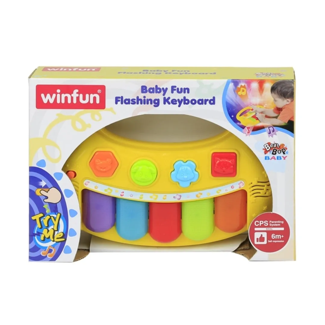 Winfun Baby Fun Flashing Keyboard Light and Musical Toy