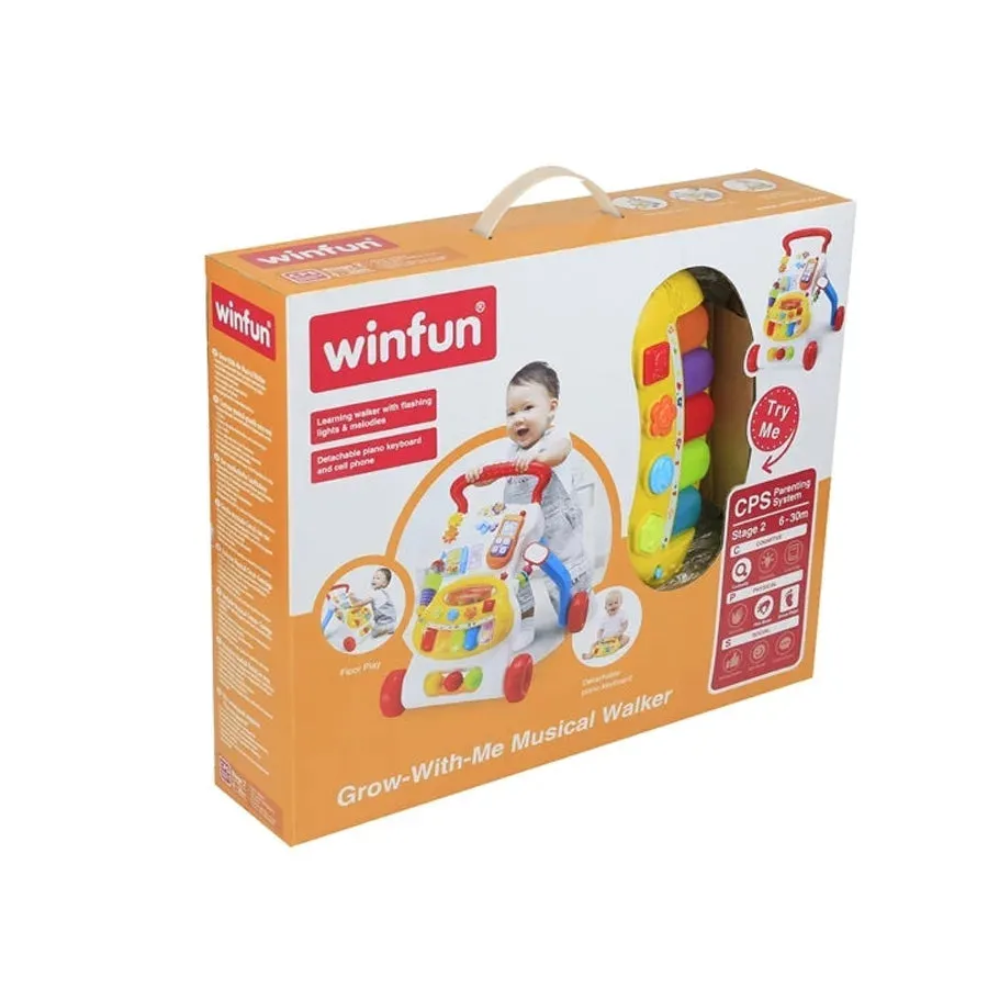 Winfun Grow With Me Musical Walker