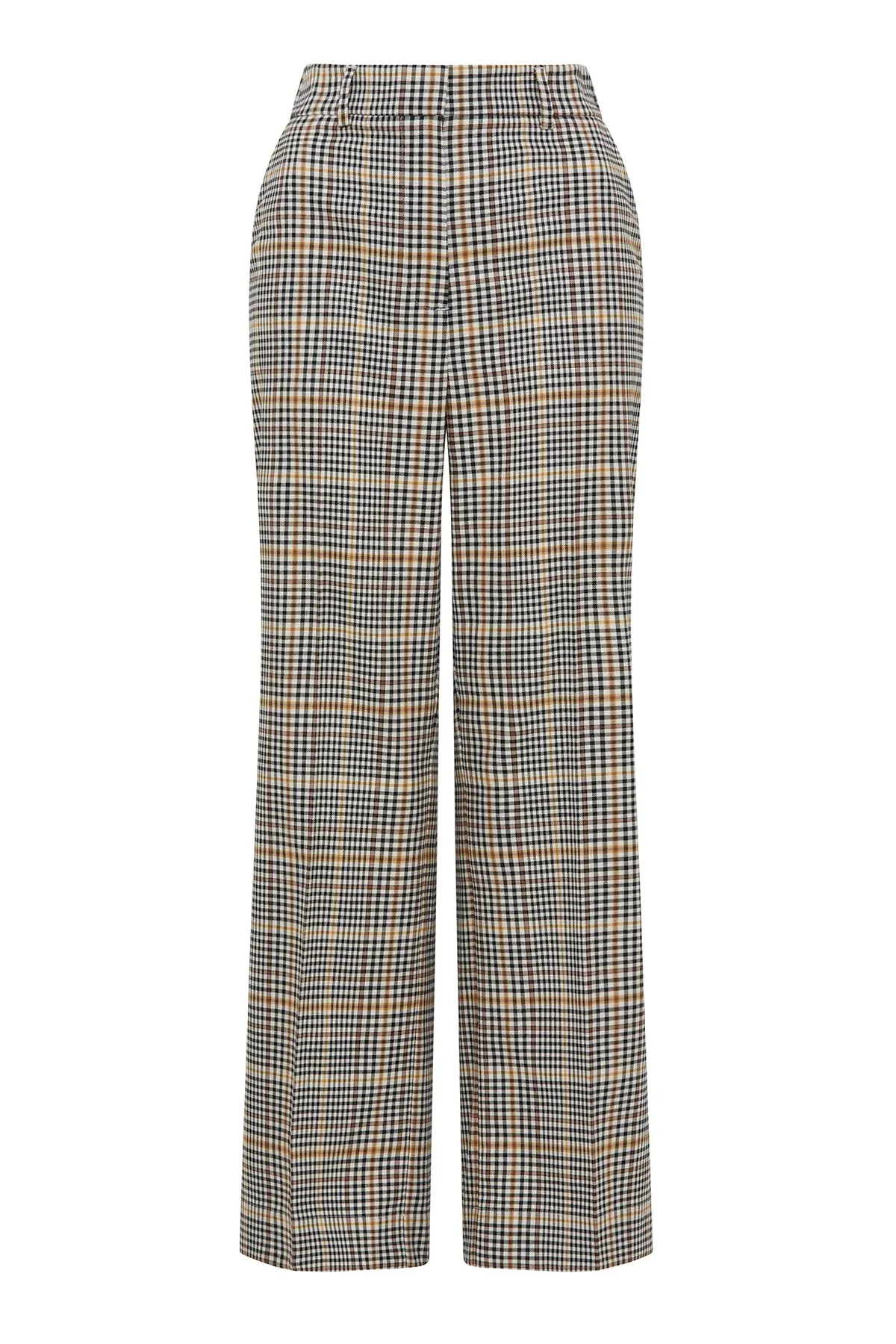 WINSTON CHECK PANT | Camel Check