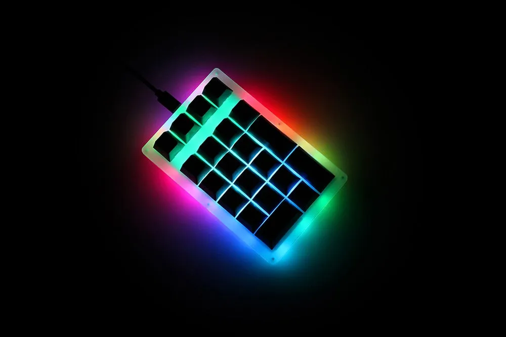 Womier 21 key K21 Mechanical Keyboard kit 20% Numpad PCB CASE hot swappable switch support lighting effects with RGB switch led