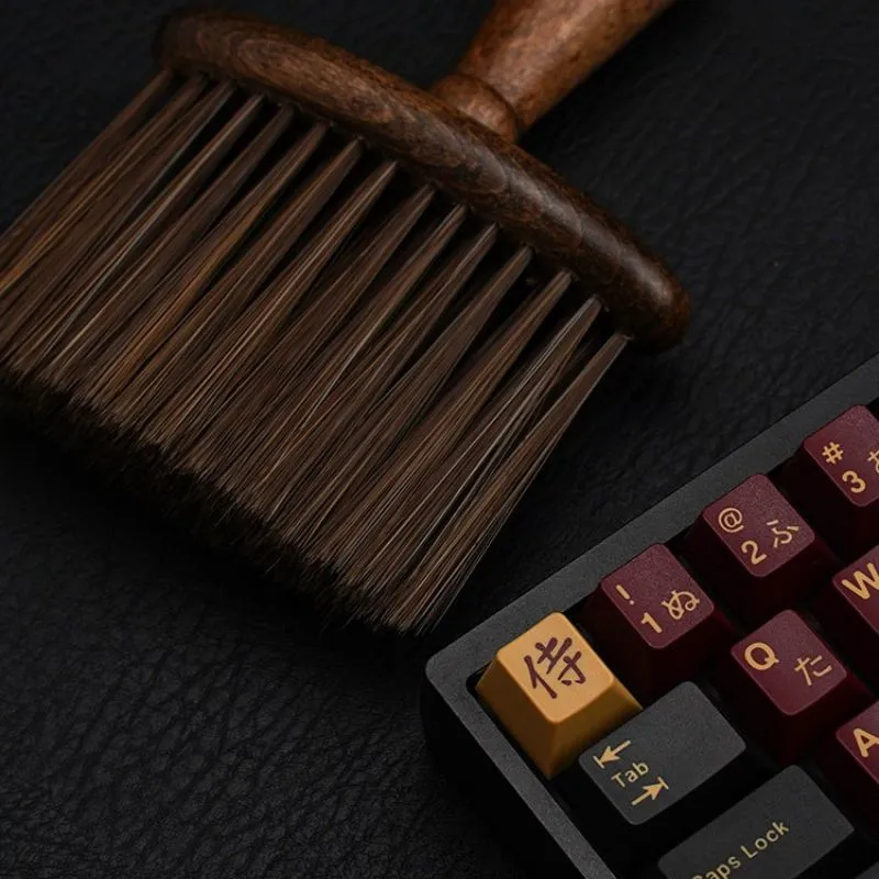 Wooden Mechanical Keyboard Cleaning Brush