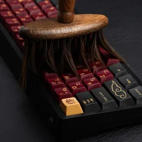 Wooden Mechanical Keyboard Cleaning Brush