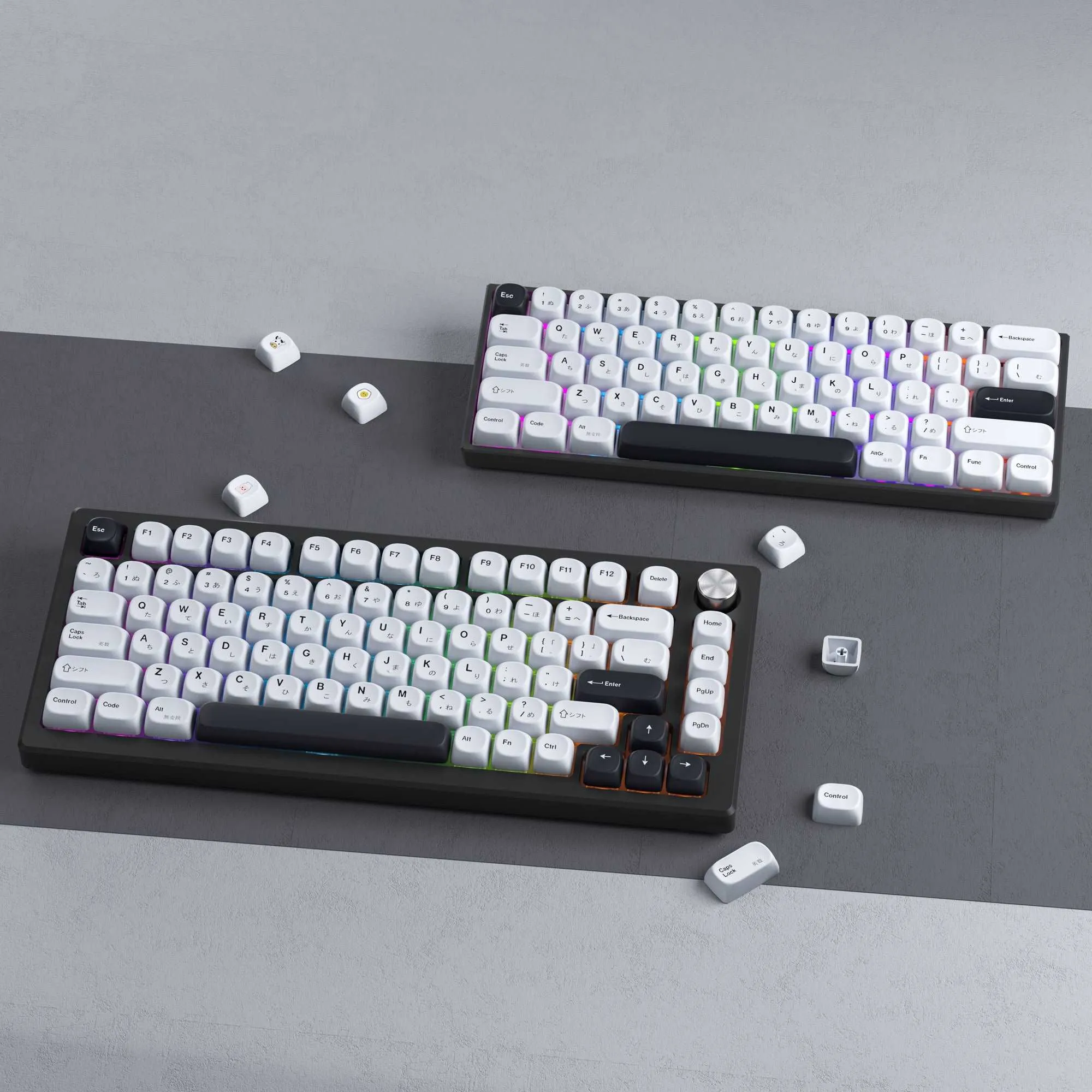 XVX Minimalist Style BOW 137-Key MOA Profile Dye-Sub PBT Keycap Set