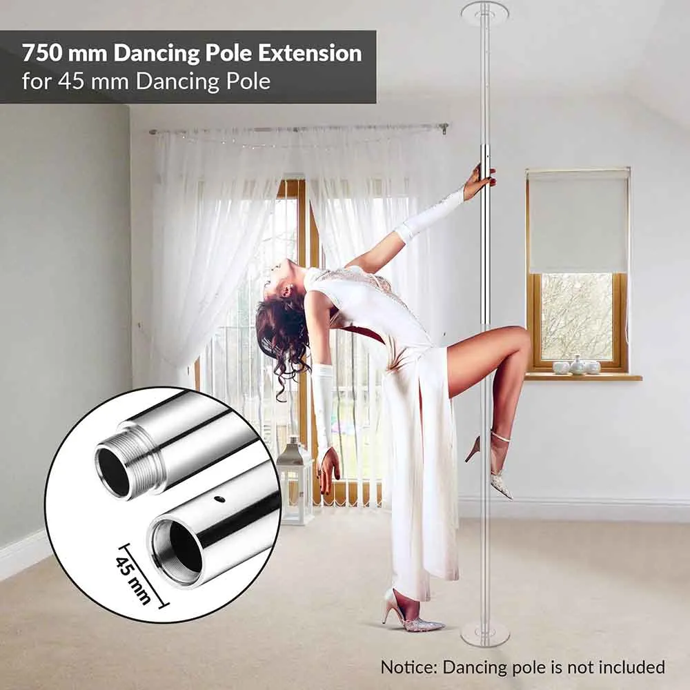 Yescom 750mm Extension for Spinning Static Dancing Pole