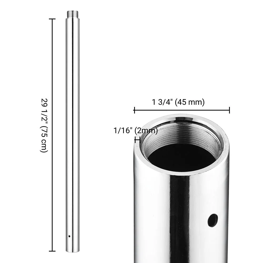 Yescom 750mm Extension for Spinning Static Dancing Pole