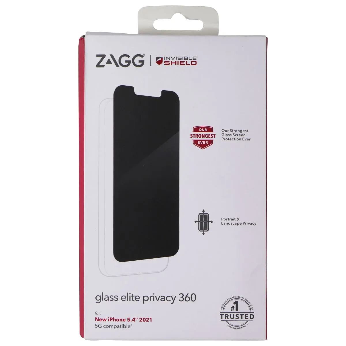 ZAGG (Glass Elite Privacy 360) Protector for Apple iPhone 13 mini - Privacy