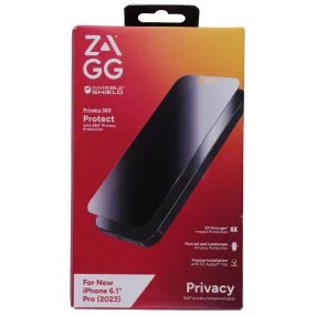 ZAGG Invisible Shield Privacy 360 Protect Screen Protector for iPhone 15 Pro