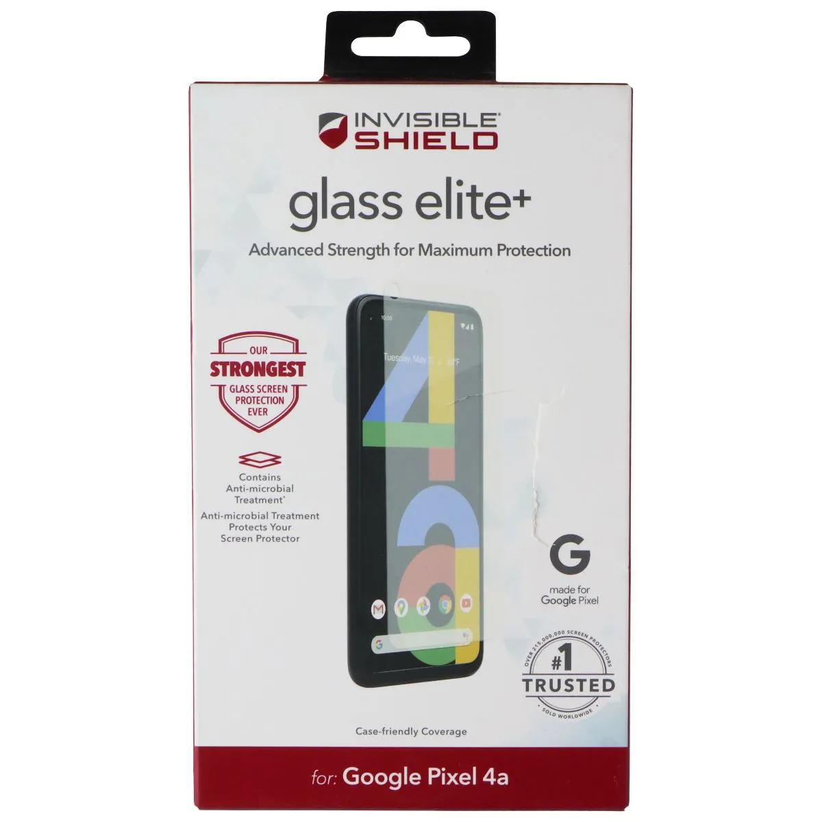 ZAGG InvisibleShield (Glass Elite ) Screen Protector for Pixel 4a - Clear