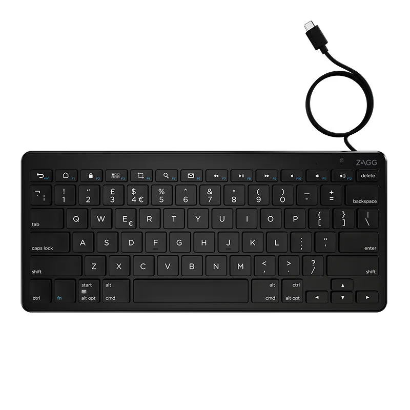 Zagg Universal - Keyboard - Usb-C - Uk