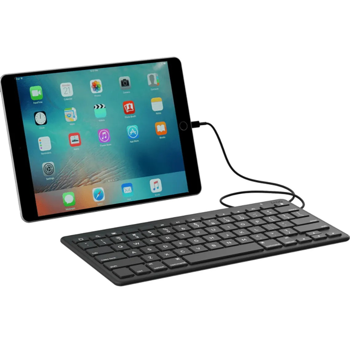 Zagg Wired Keyboard Compact Lightning Connector iPad